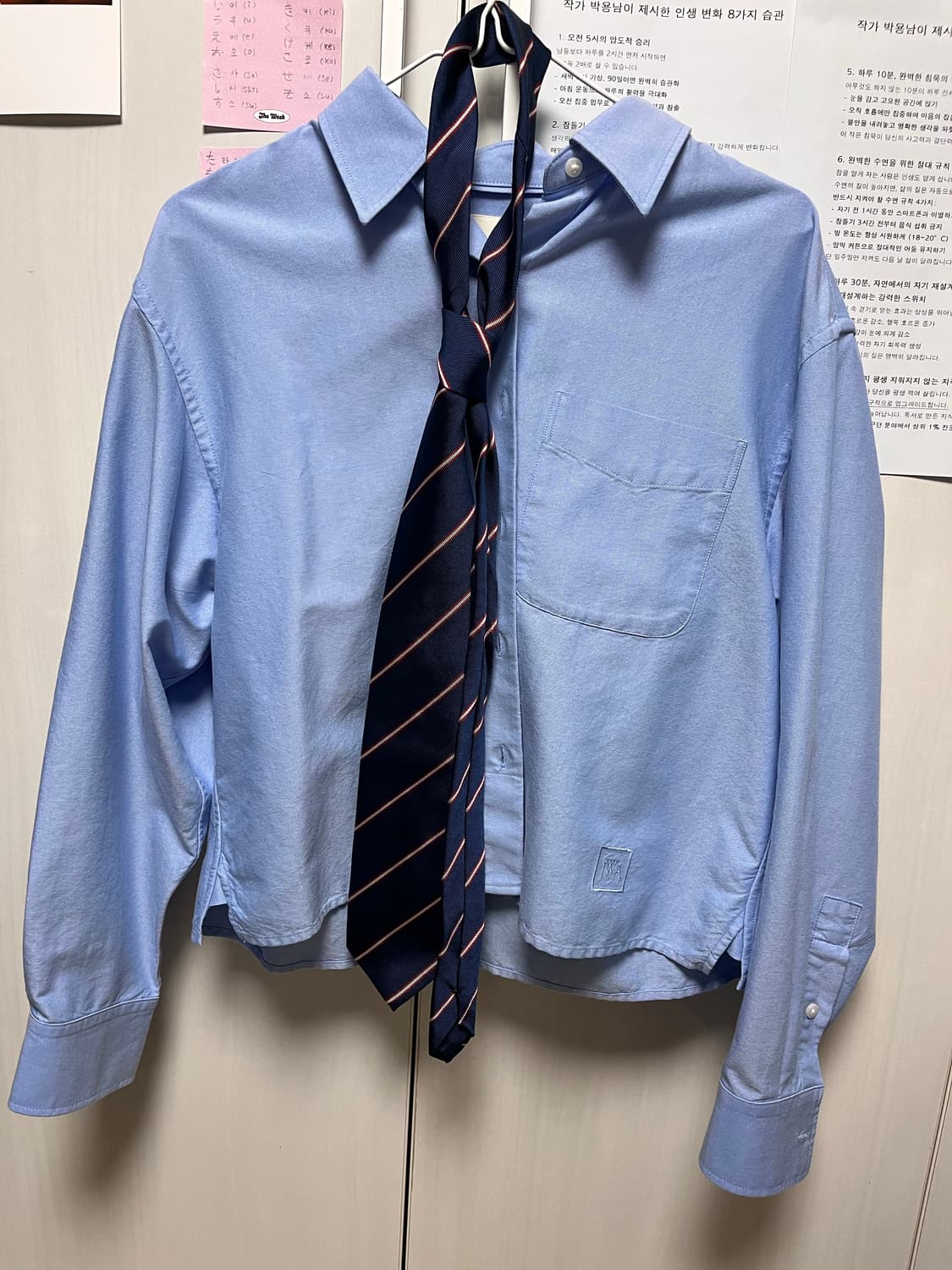 유니클로 jw 옥스포드 박시셔츠 상품이미지4