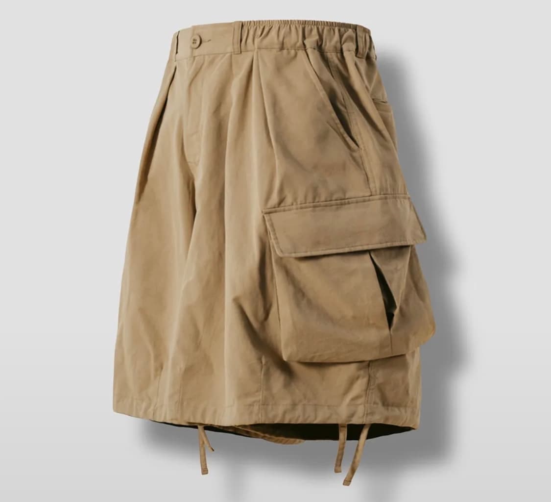 앵글런 카코 하프 팬츠 베이지 상품이미지1