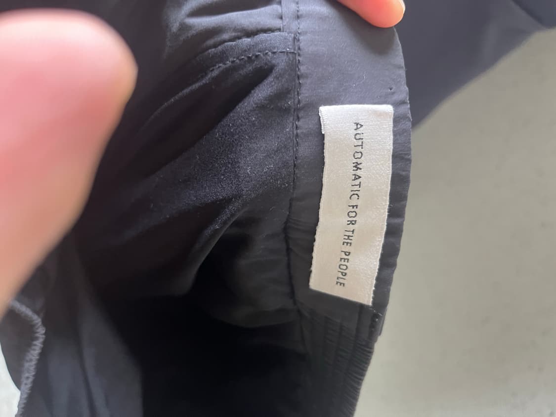 오토매틱포더피플 투턱 스트레이트 팬츠 상품이미지3