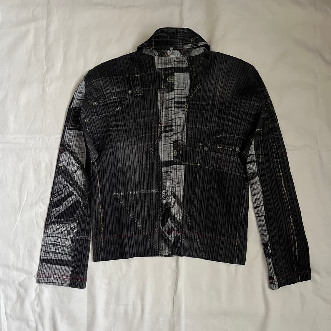 이세이미야케 데님 프린트 탑 상품이미지5