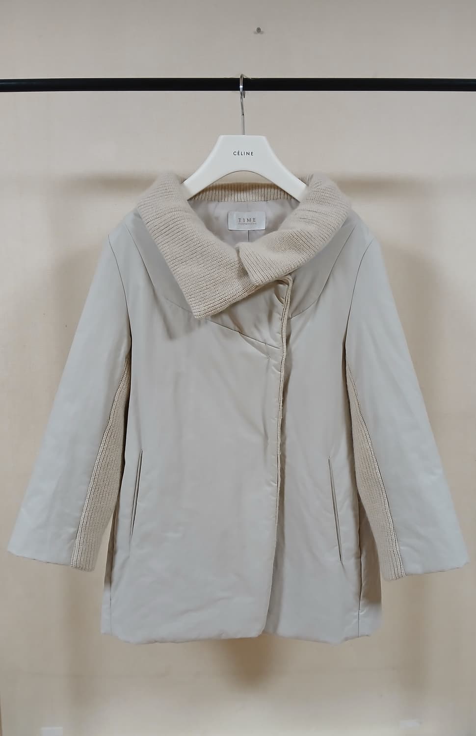 (140만원) 한섬 타임 점퍼 패딩 자켓 / 55~66 상품이미지4