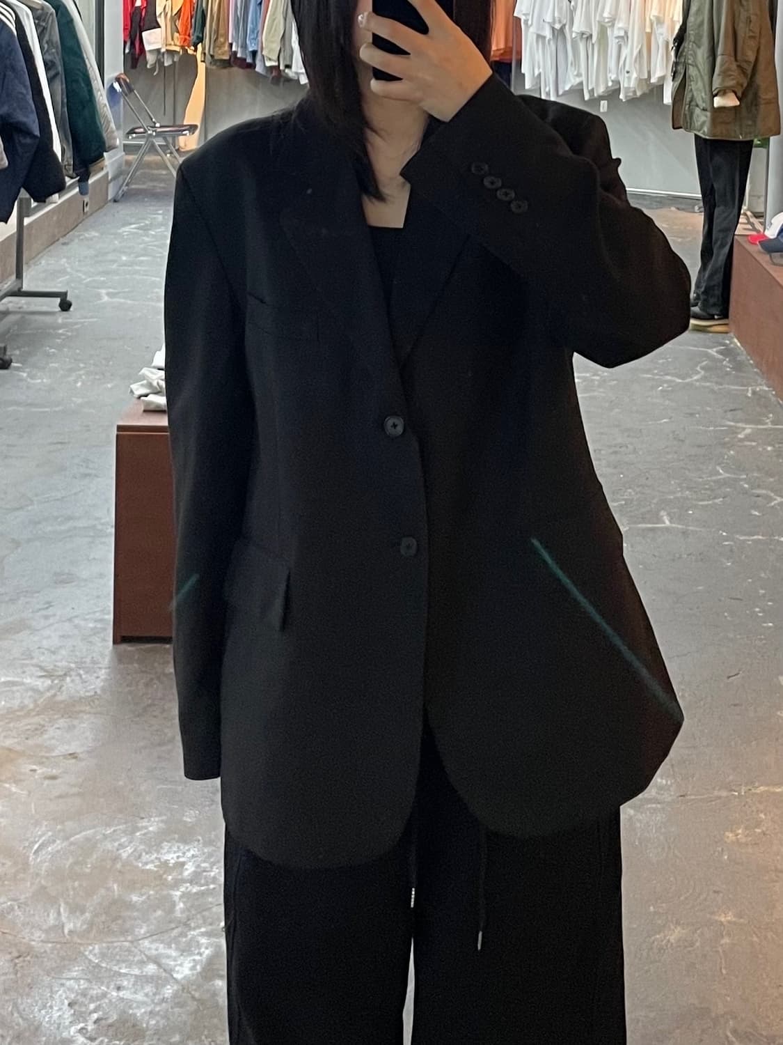 인사일런스 투버튼 블레이저 자켓 H1536 상품이미지1