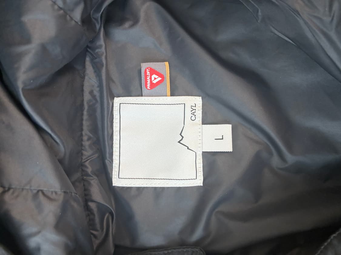 케일 나일론 인슐레이션자켓2 블랙 L사이즈 상품이미지3