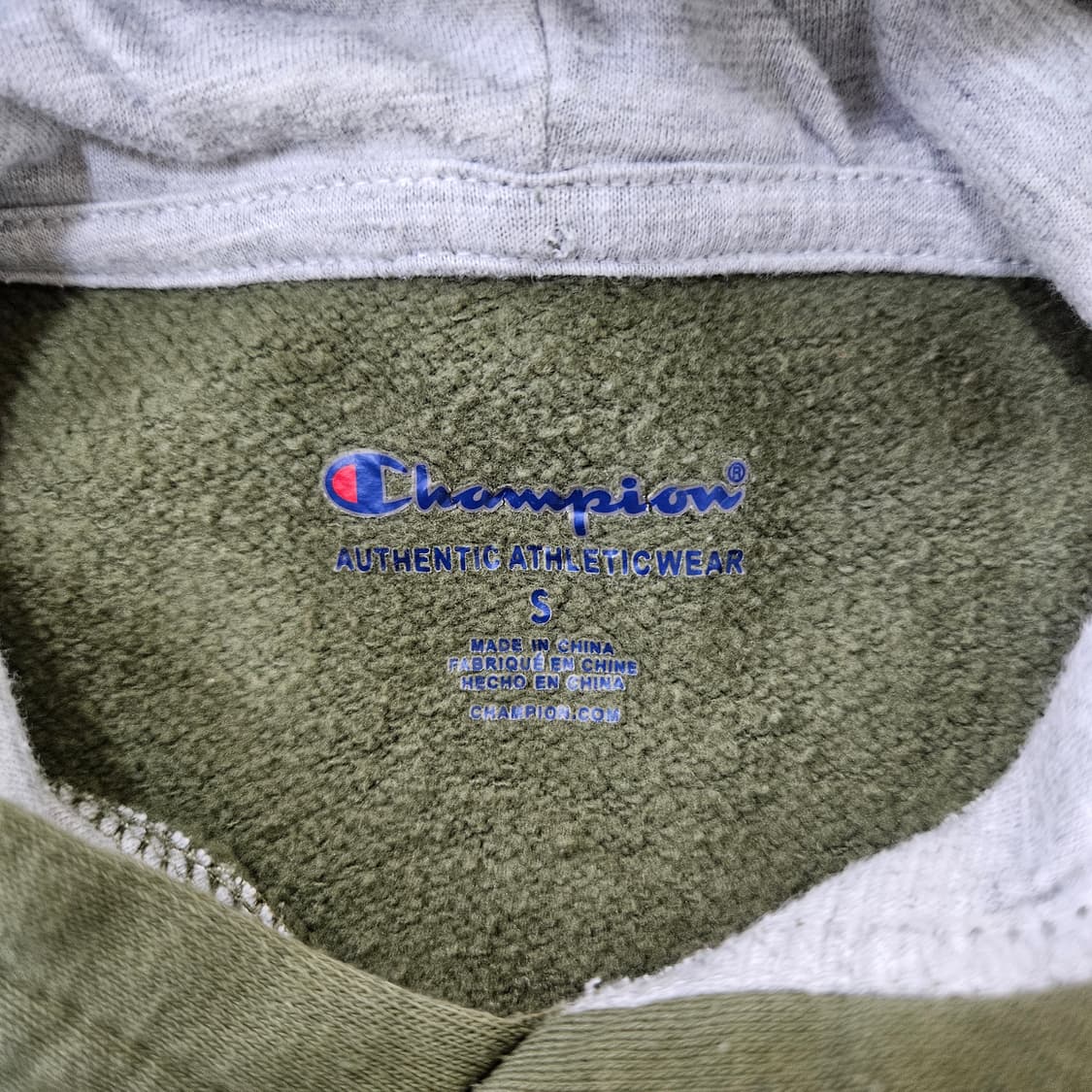 S 챔피온 여성 로고 후드집업 0323Y 상품이미지3