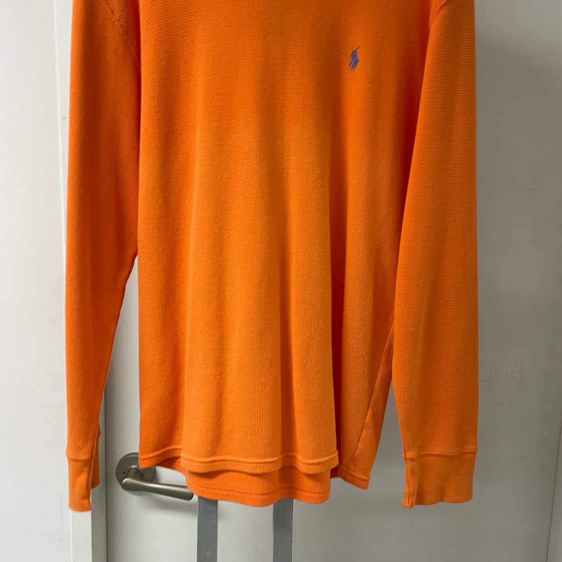 폴로 랄프로렌 와플 긴팔 티셔츠 오렌지 L 상품이미지3