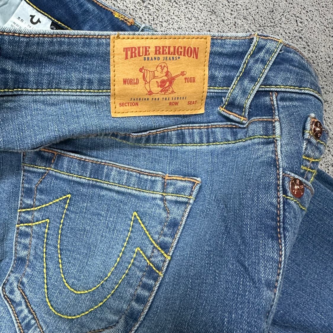 ✨ (바배) 트루릴리전 데님 팬츠  상품이미지3