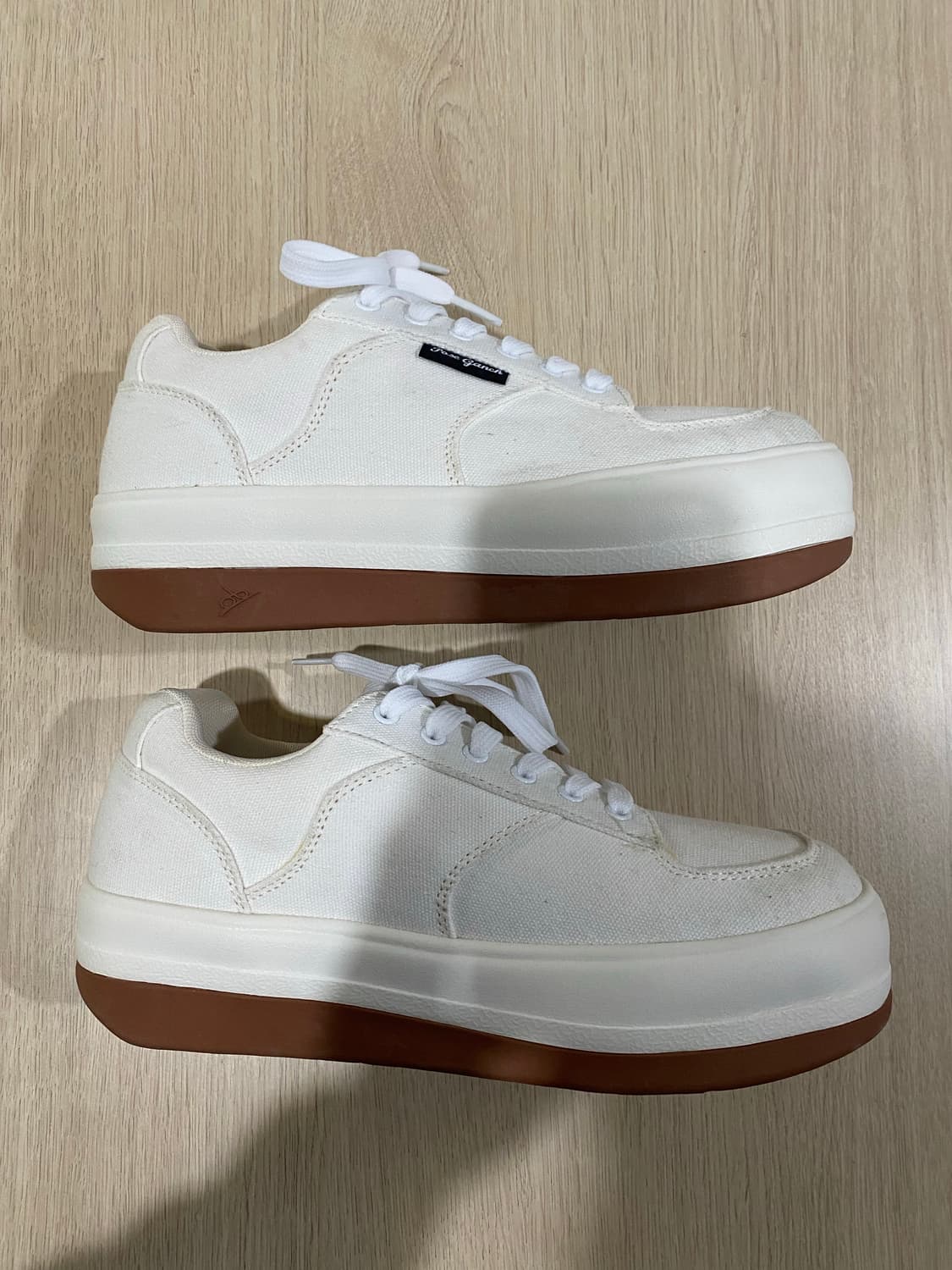 Pose Ganch 포즈간츠 멈멈 화이트 스니커즈 (265) 상품이미지5