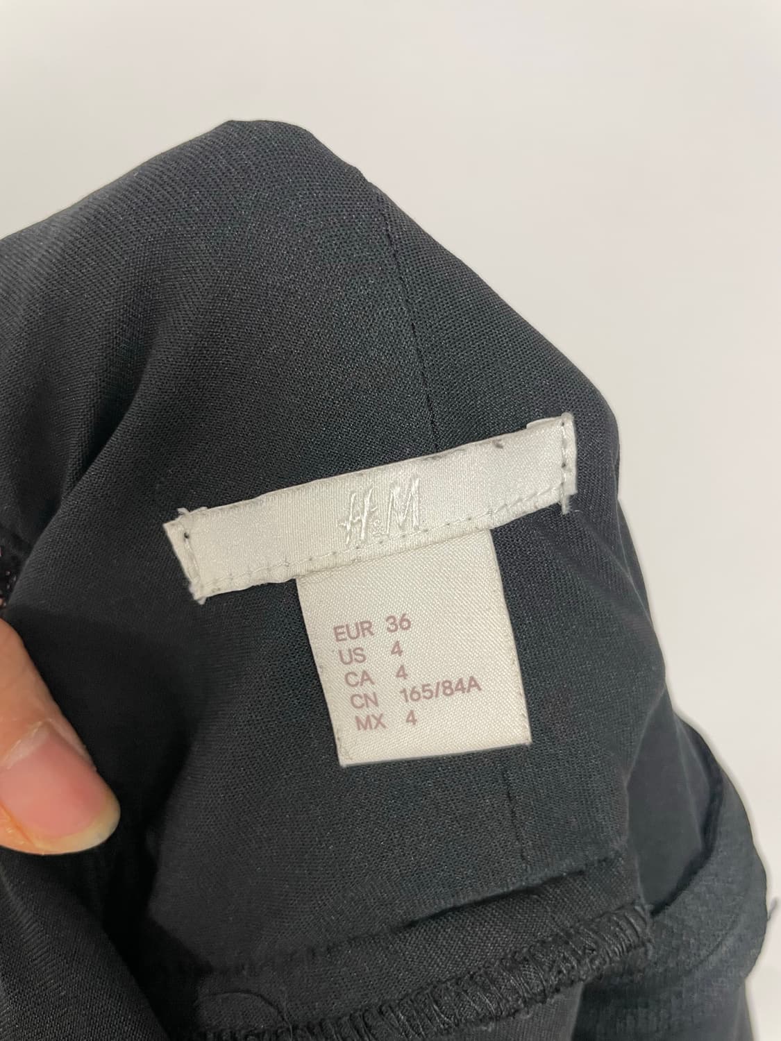 H&M 블랙 레이스 원피스 상품이미지5