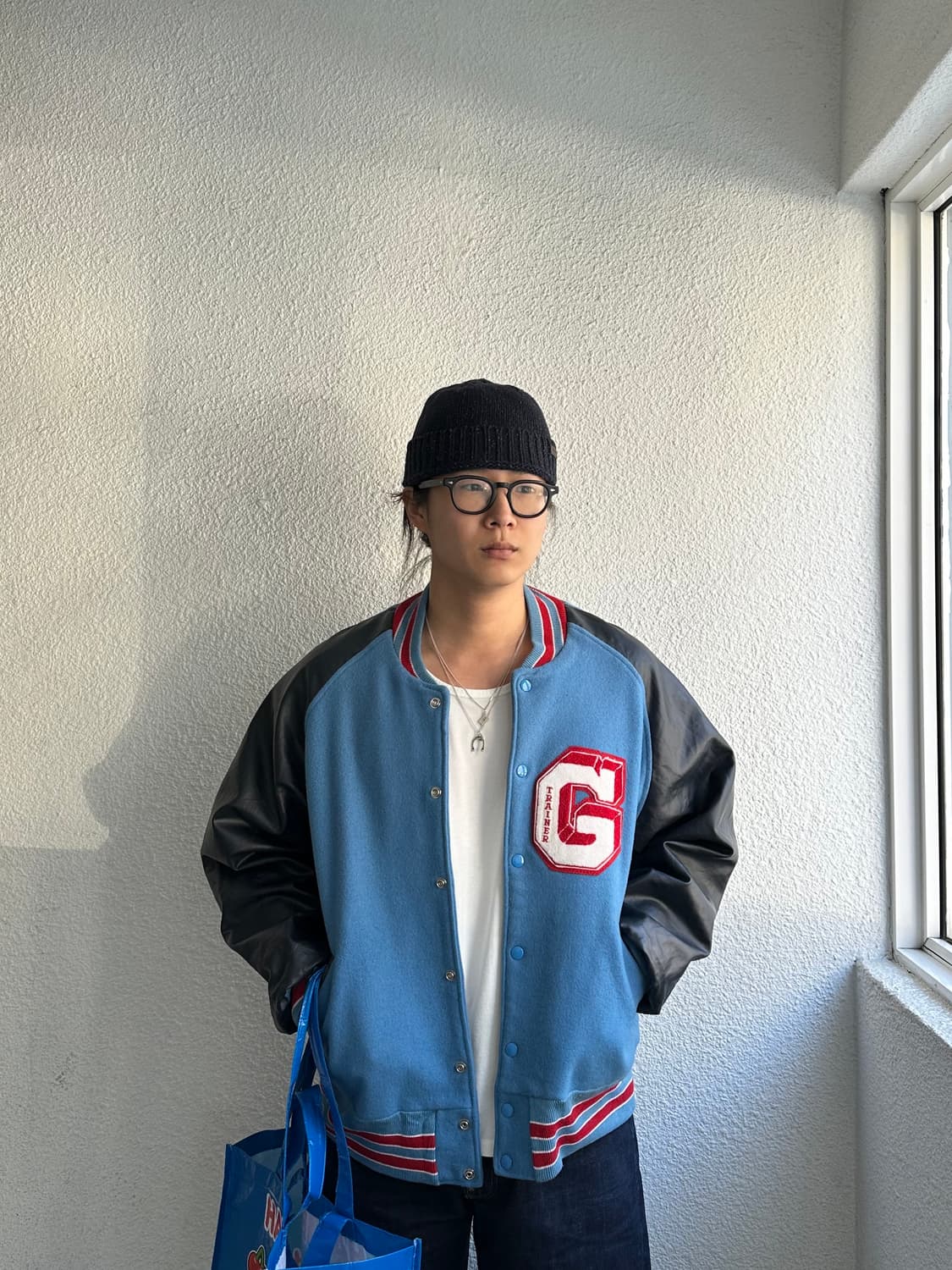 90‘s USA 빈티지 바시티자켓 상품이미지1