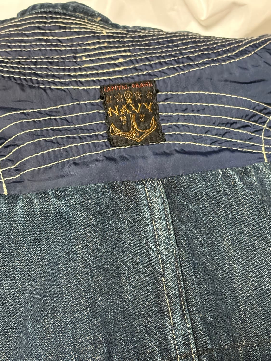 캐피탈 세일러 데님코트 상품이미지9