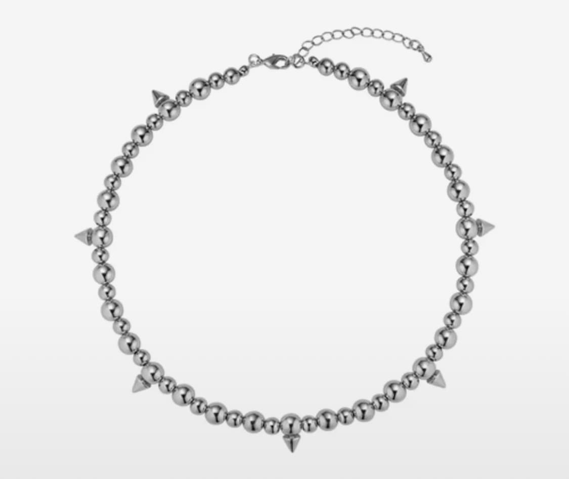 에브리벌스데이 Piercing silver ball necklace 상품이미지1