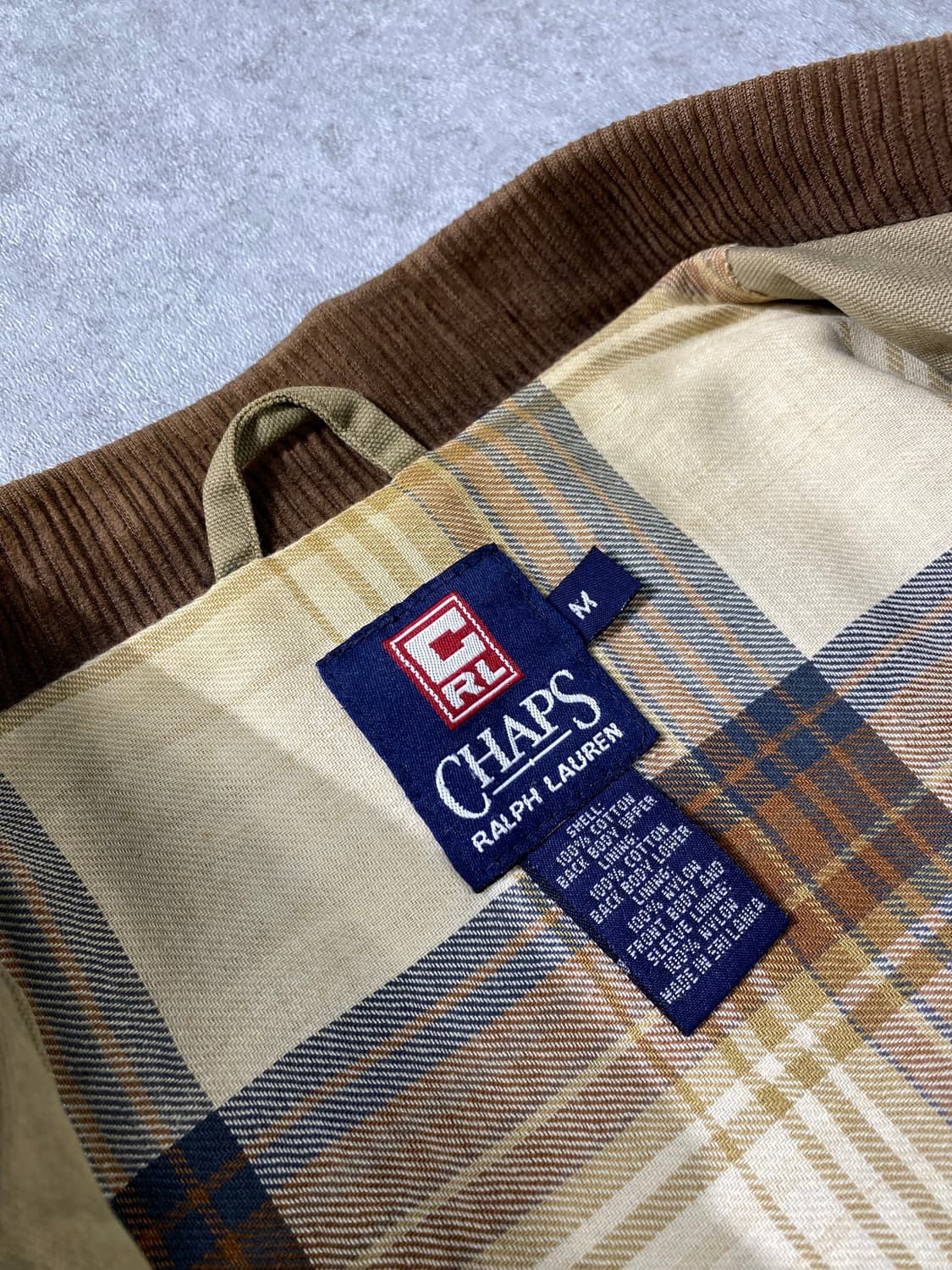 [M] 90s Chaps 챕스 랄프로렌 빈티지 코튼 헌팅자켓 상품이미지8