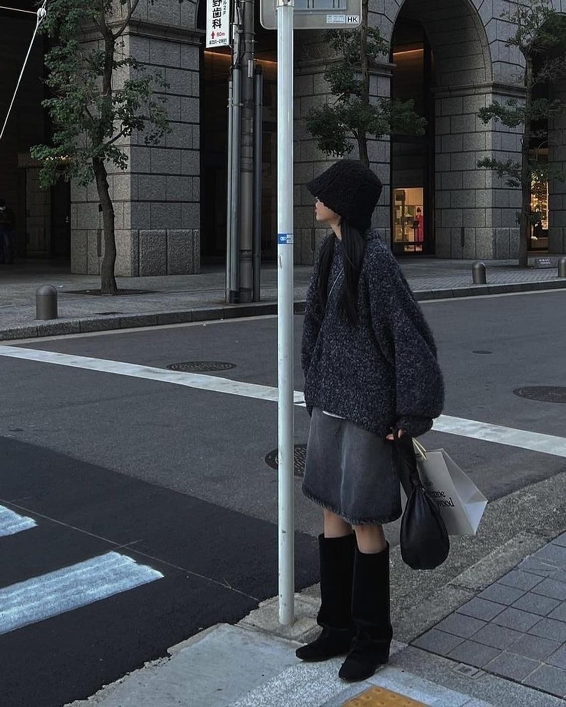 트리밍버드 부클 버킷햇 블랙 상품이미지3