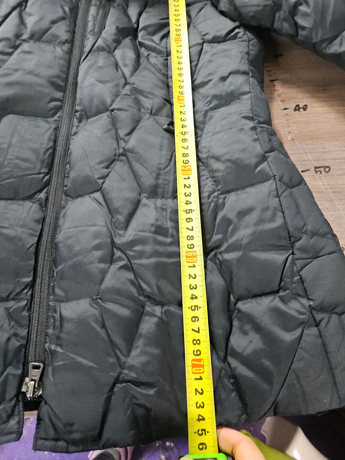 컬럼비아 블랙 경량 패딩 점퍼 L 남성용 상품이미지9