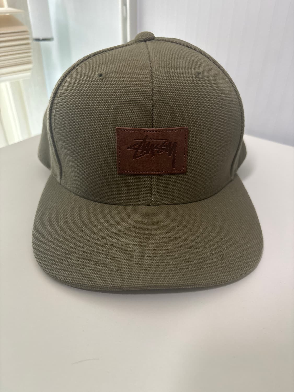 스투시 카키 모자 상품이미지1