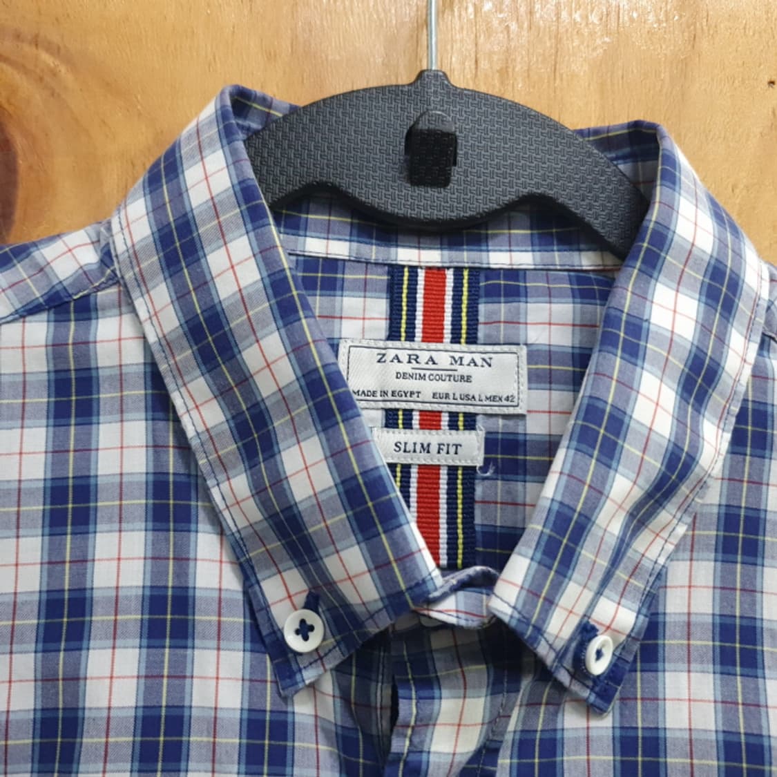 자라맨 긴팔 체크셔츠(100) 상품이미지8