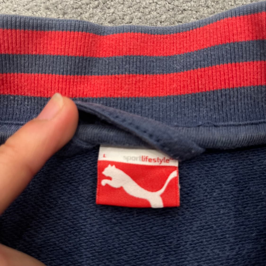 L 푸마 00s 올드스쿨 바시티자켓 상품이미지7