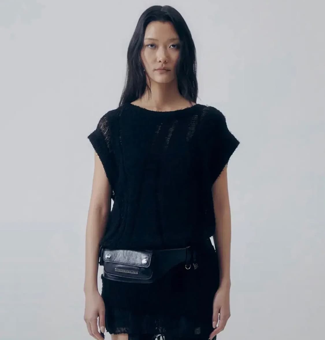 트리밍버드 Textured Knit Vest 반팔 니트 상품이미지1