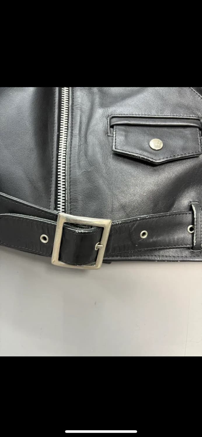 크로우즈 워스트 무장전선 가죽라이더 자켓 H1803 상품이미지6