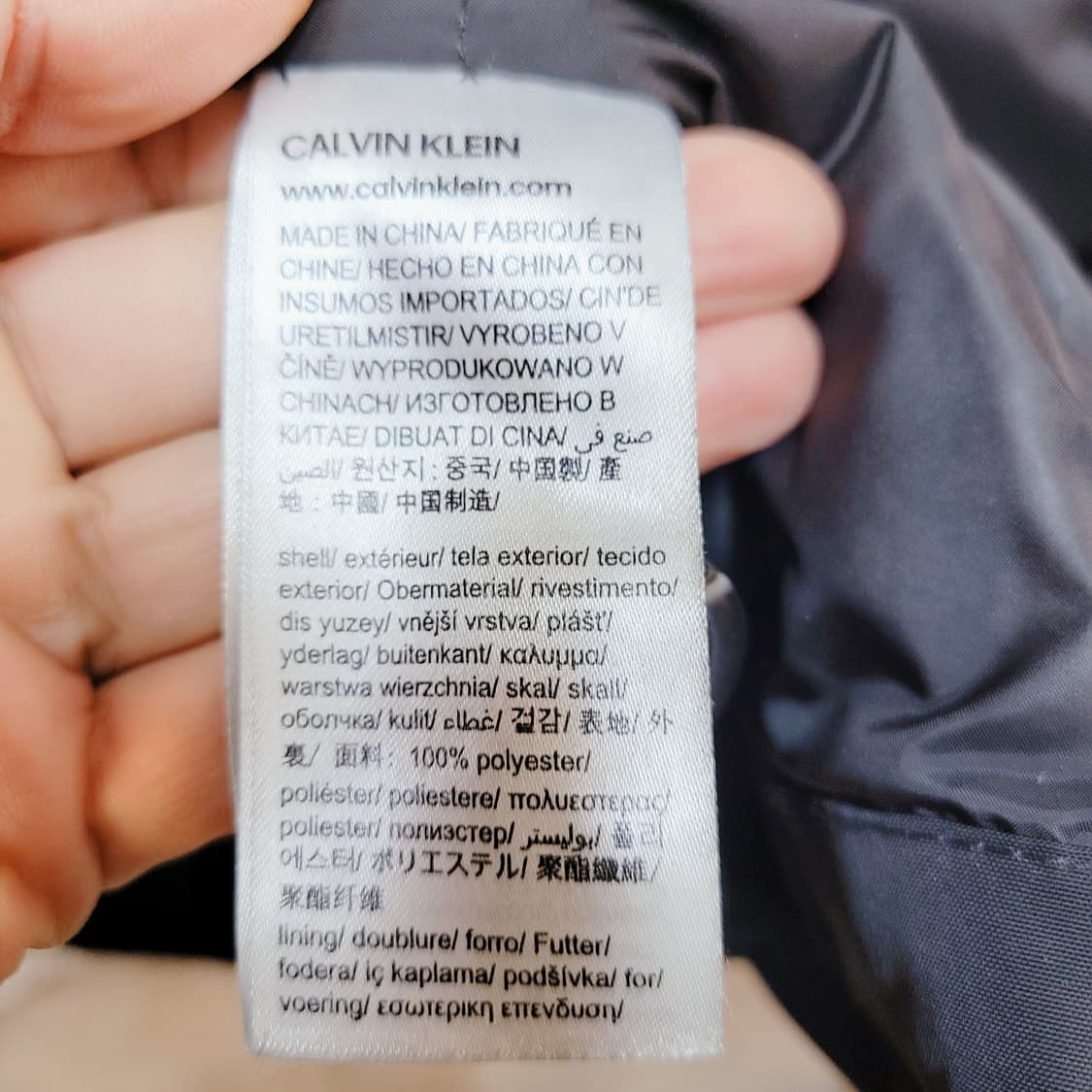 L) 캘빈클라인 다운 패딩 (택포 상품이미지10