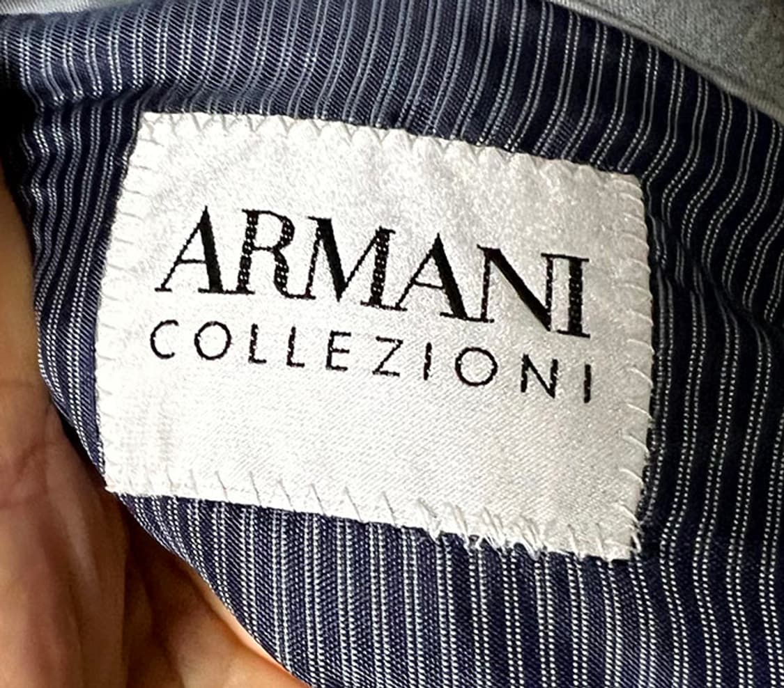 아르마니 꼴레지오니 남자 블레이저 춘하 솔리드 캐주얼 매장판 L 100 상품이미지4