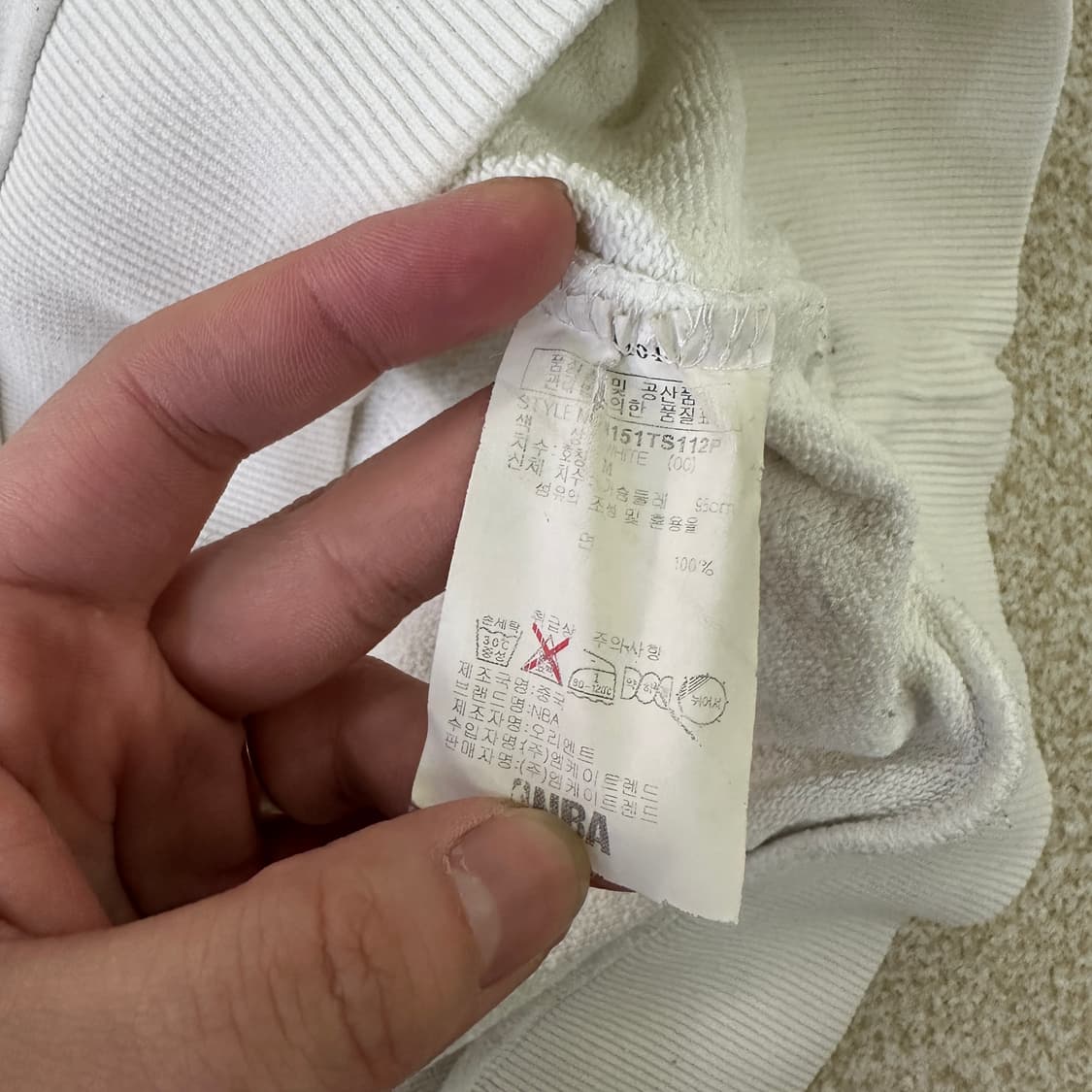 M 엔비에이 뉴올리언스 맨투맨  0323D 상품이미지3