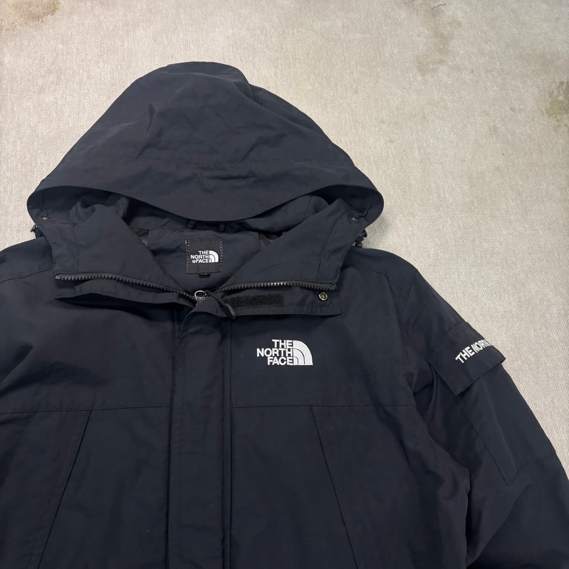 100 노스페이스 사이드라인 포켓 바람막이 상품이미지2