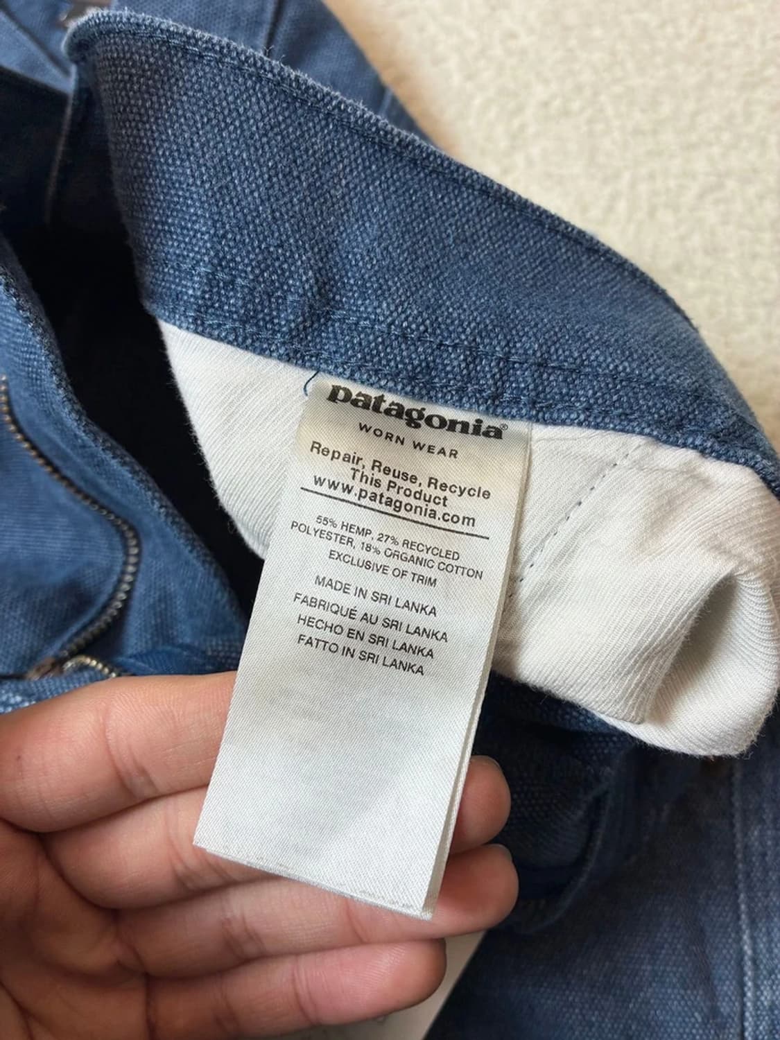 파타고니아 00's 테이퍼드 핏 워크 팬츠 PN6633 상품이미지8