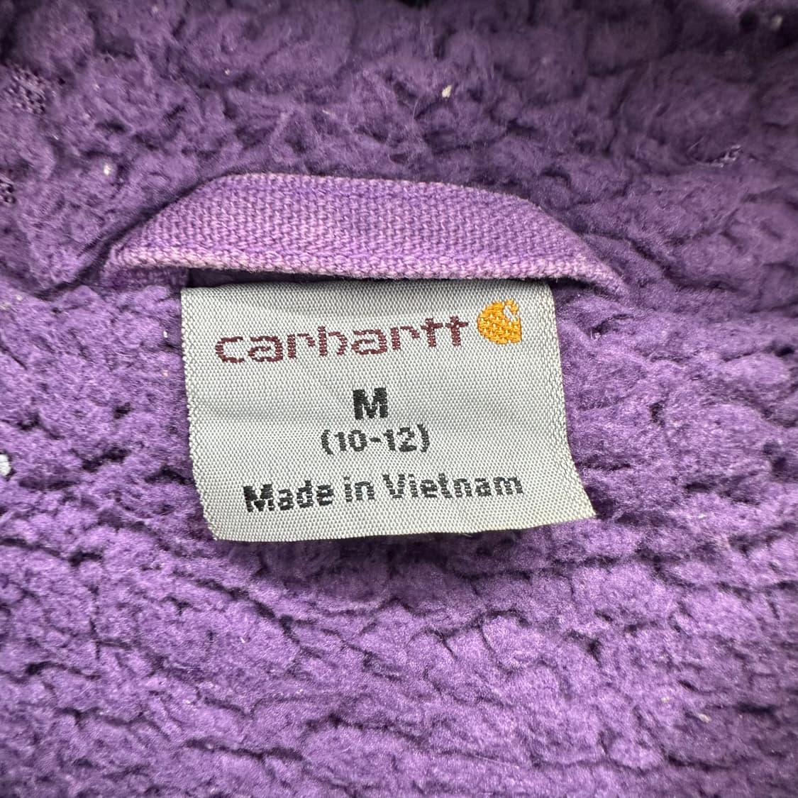 90 칼하트 여자 안감 플리스 후드 워크자켓 상품이미지4