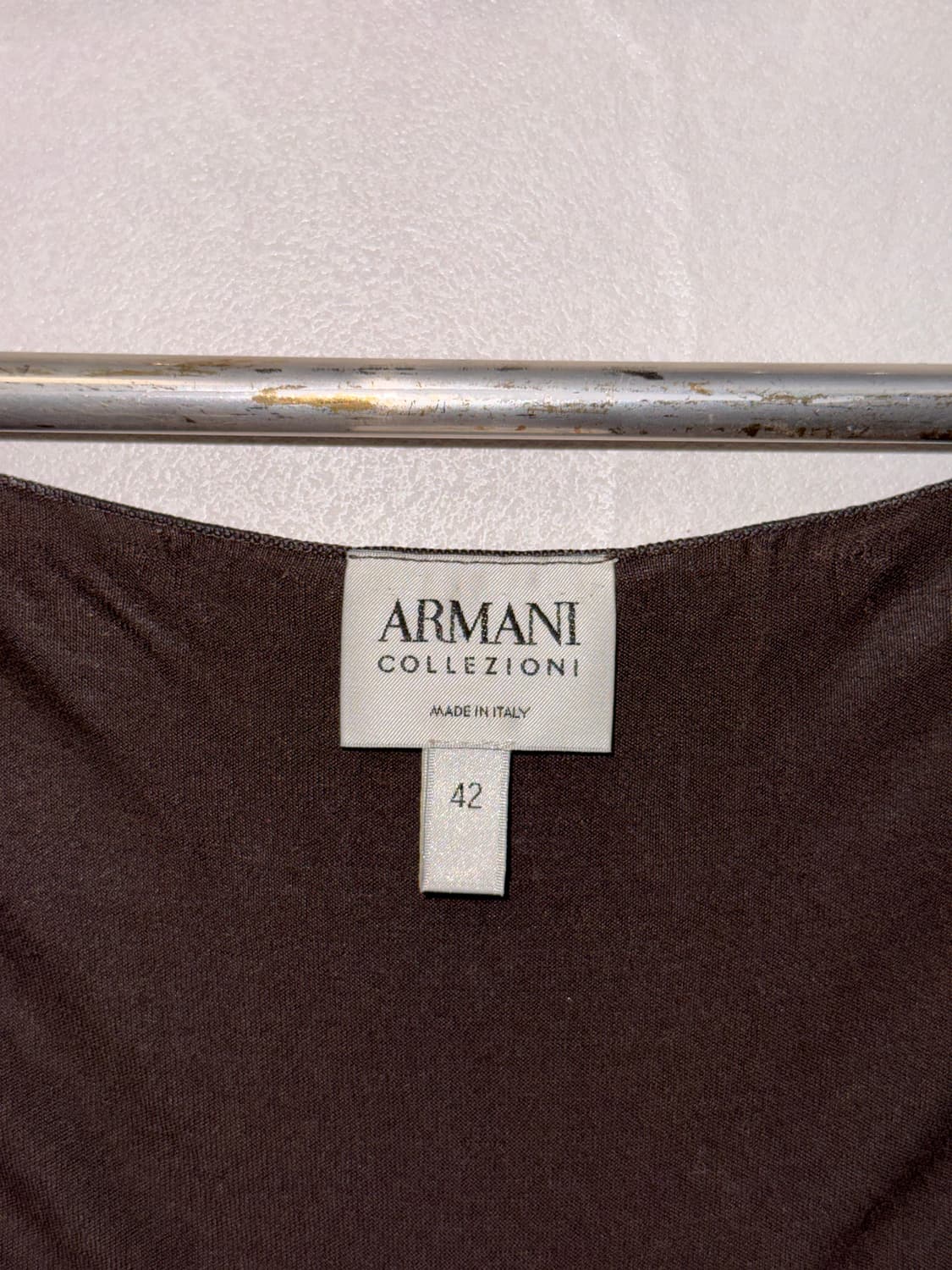 Armani Collezioni brown shirring sleeve 상품이미지6
