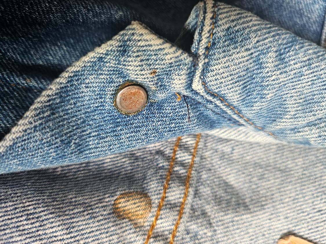 80s 리바이스 70505 데님 자켓 상품이미지6