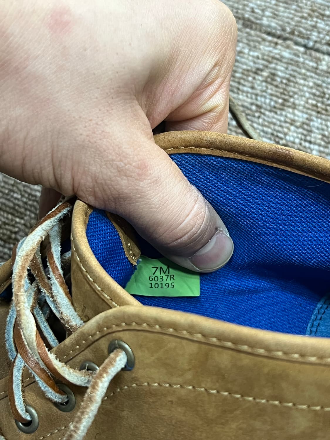 팀버랜드 가죽 추카 미들 부츠 워커 7M 상품이미지7