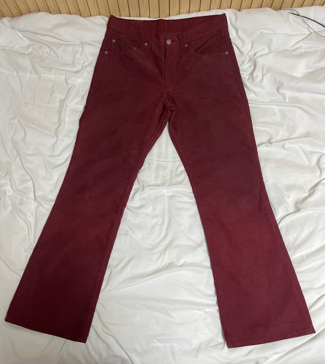 리바이스 517 코듀로이 버건디  상품이미지4