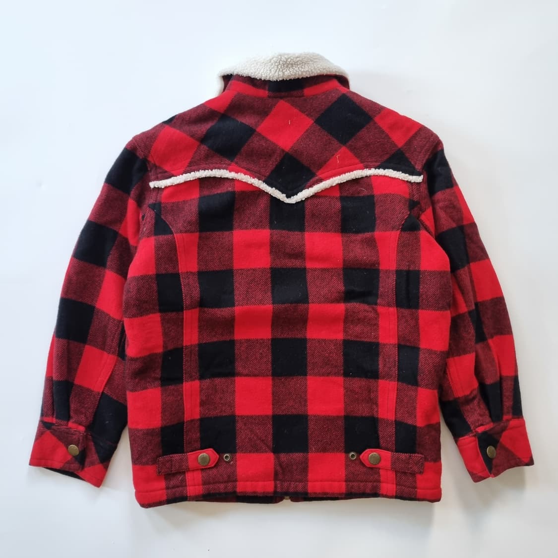 리바이스 쉐르파 체크자켓  상품이미지2