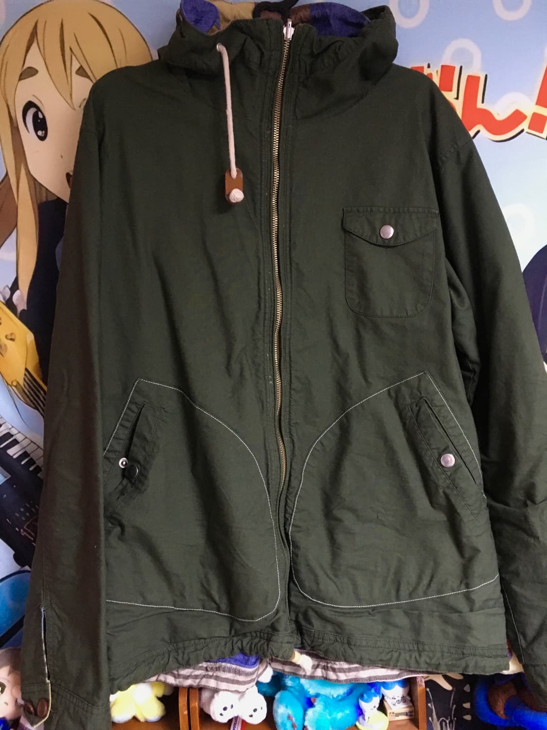 [Vintage] 빈티지 카키 코튼 야상 자켓 khaki jacket 상품이미지1