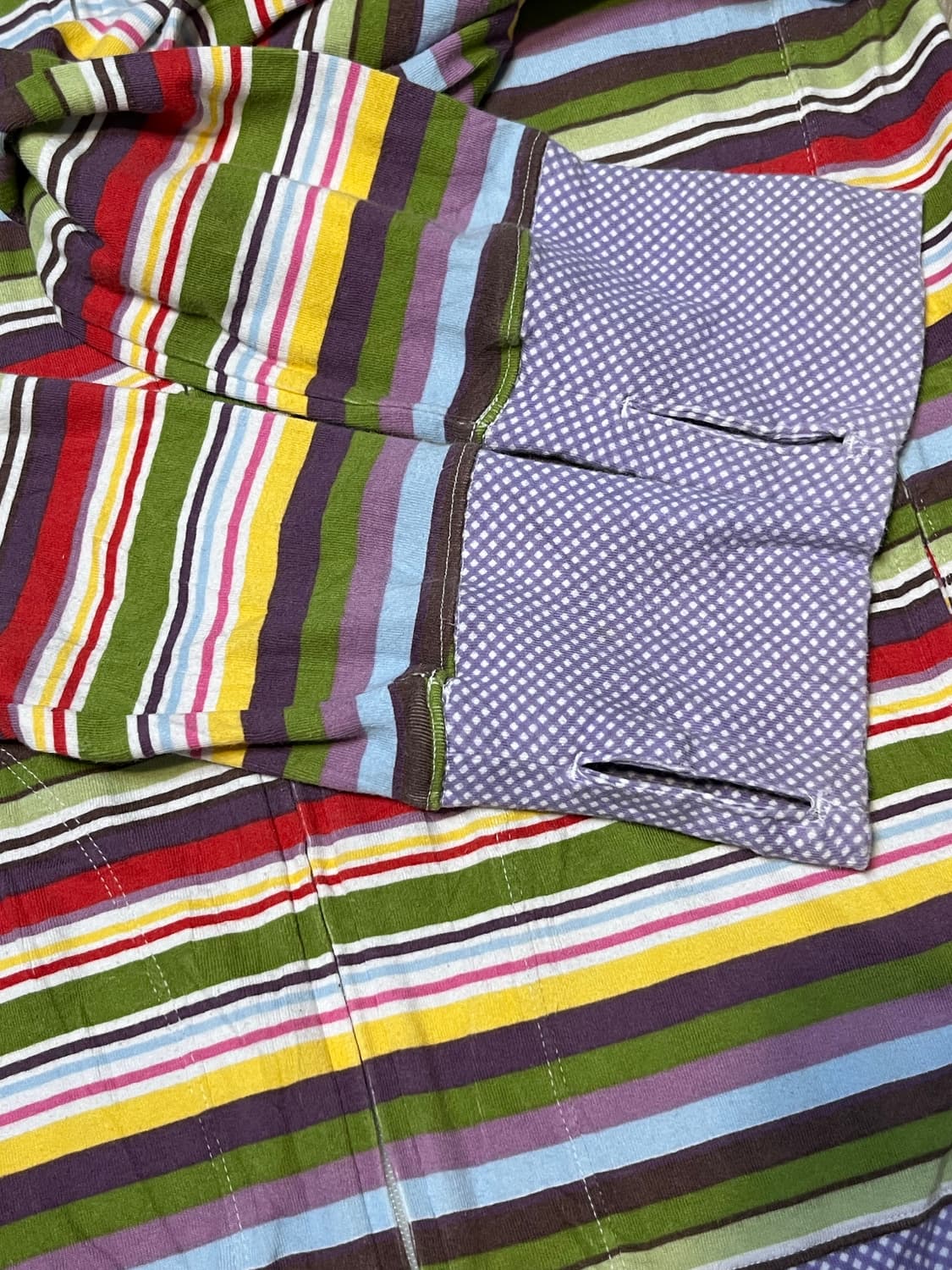 유니클로X그린게이트 콜라보 스트라이프 후드집업 상품이미지6