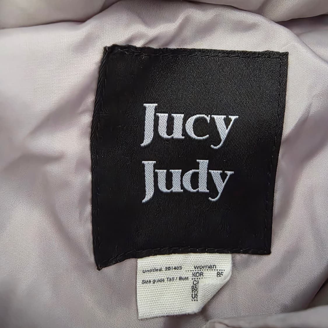 Jucy Judy 여성 폭스퍼 덕다운 롱패딩 상품이미지4
