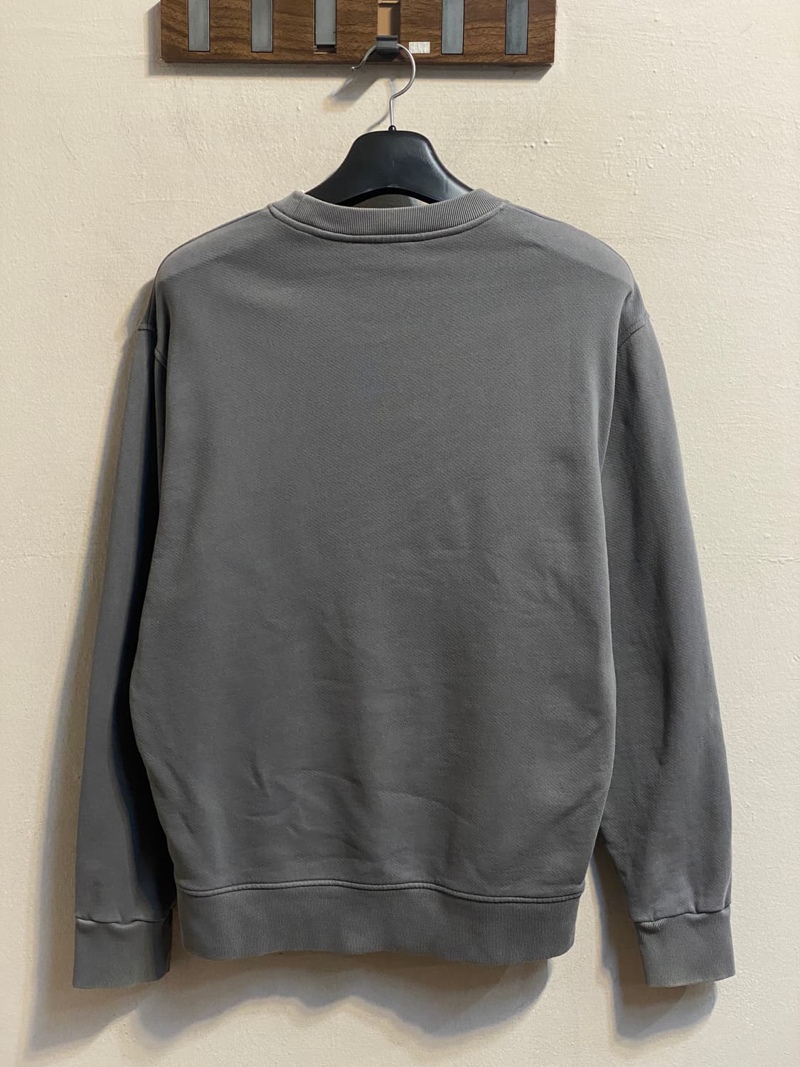 메종 키츠네 로고 패치 그레이 스웻셔츠 상품이미지4