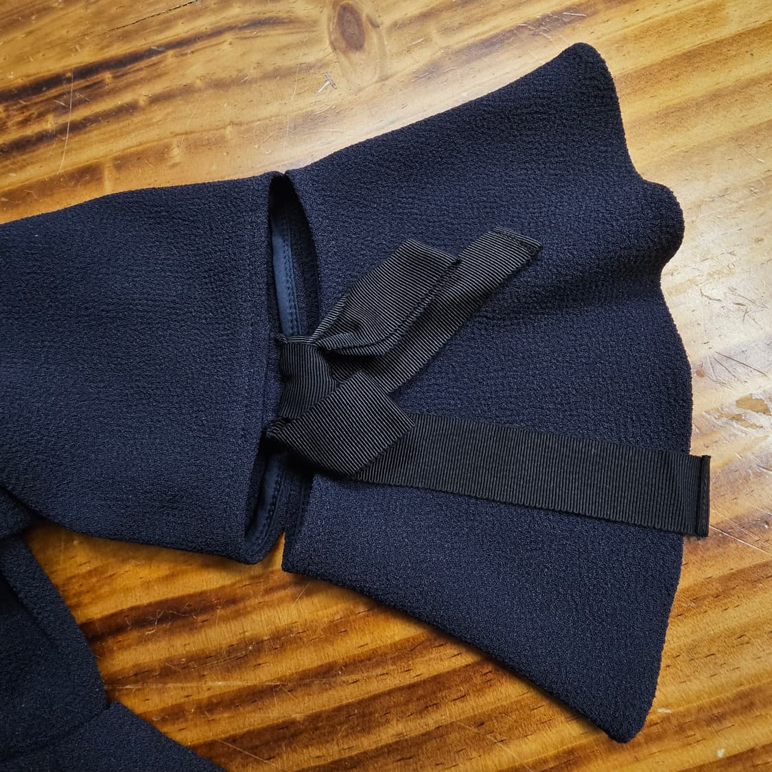 55)[레니본] 정품다크네이비블라우스 상품이미지5