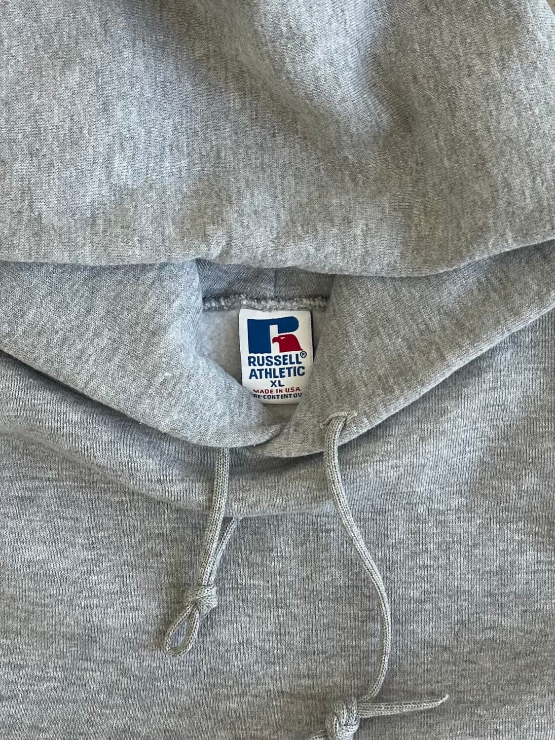 90s 빈티지 러셀 후드 그레이 XL USA 상품이미지6