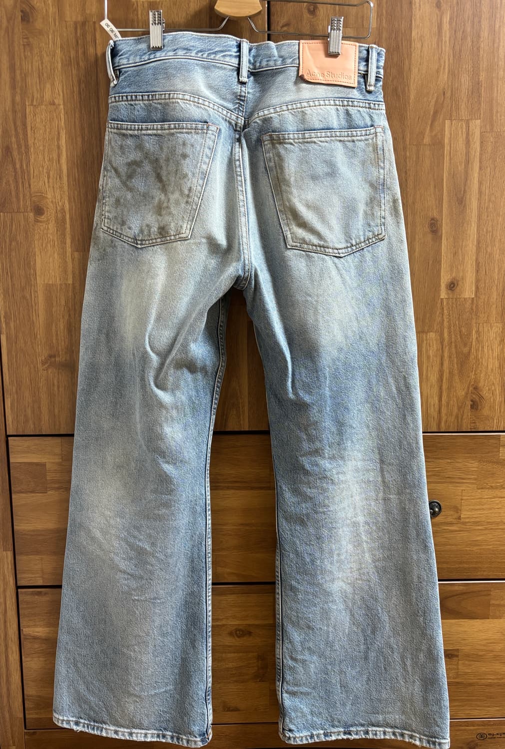 [30X30] 아크네스튜디오 2021M 루즈핏 데님 팬츠 상품이미지2