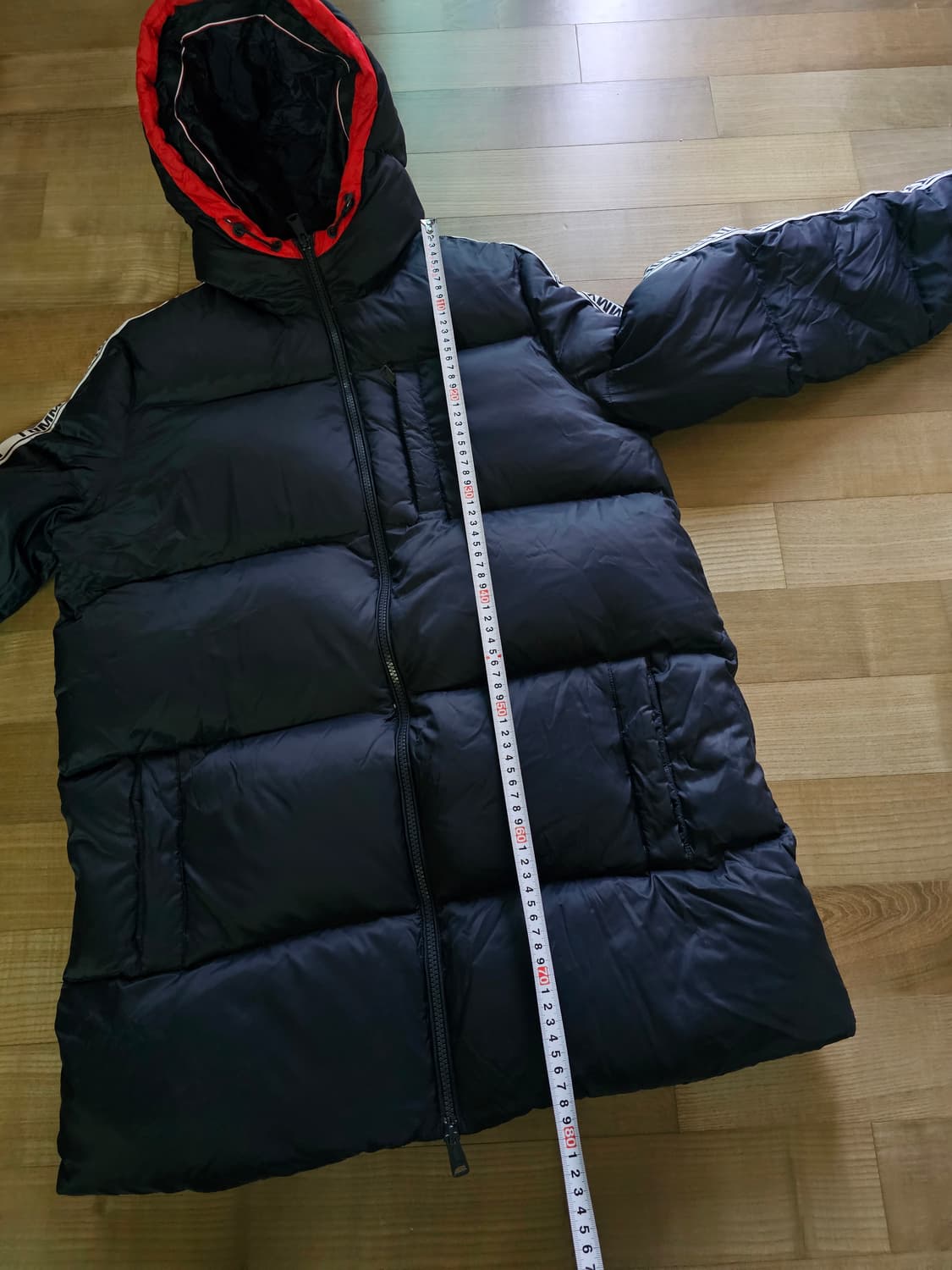 정품/s) 타미힐피거 네이비 패딩 상품이미지10