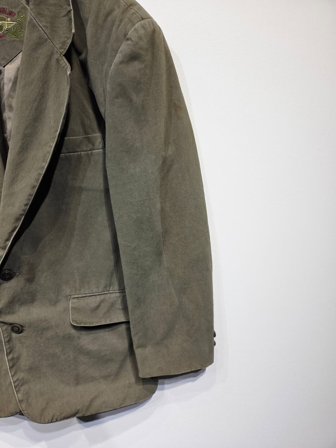 랭글러(Wrangler) 빈티지 워싱 코튼 자켓 상품이미지4