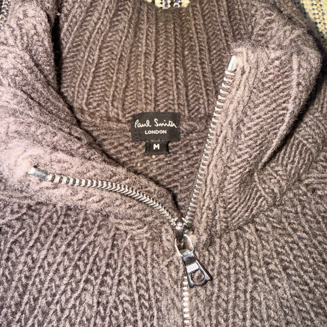폴스미스 메리노 울 니트 집업 상품이미지3