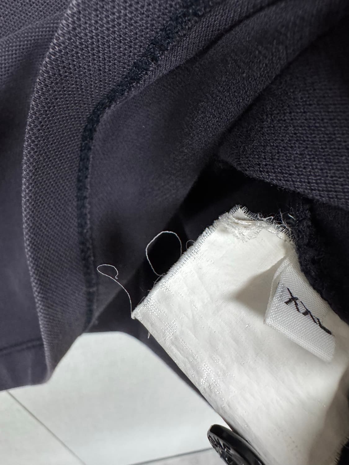 스톤아일랜드 카라 반팔 티셔츠 상품이미지3