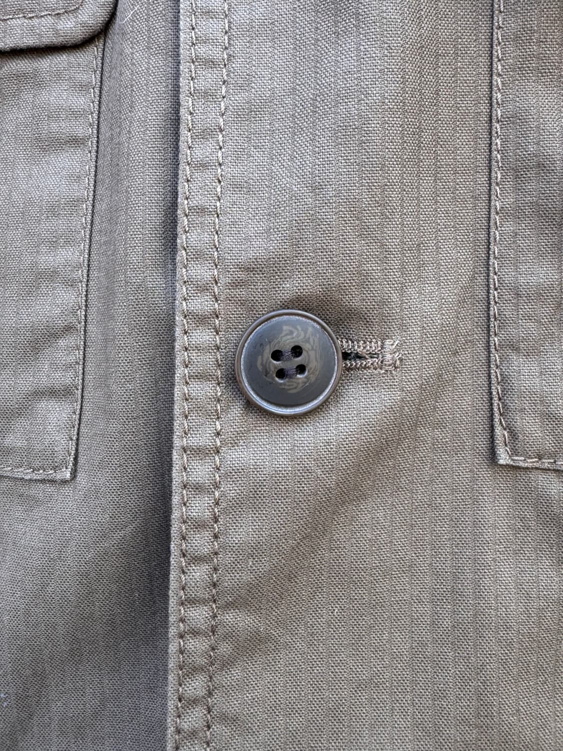 타케오 키쿠치 밀리터리 브라운 자켓  상품이미지7