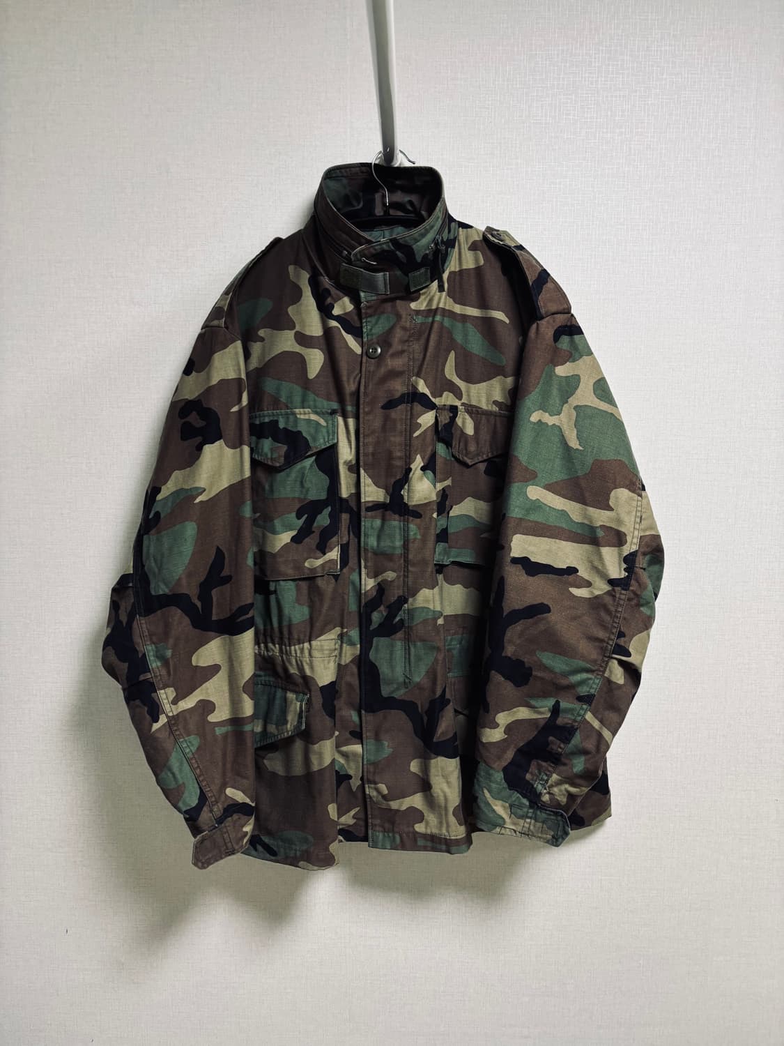 U.S. Army M-65 Field Jacket Woodland Cam 상품이미지1