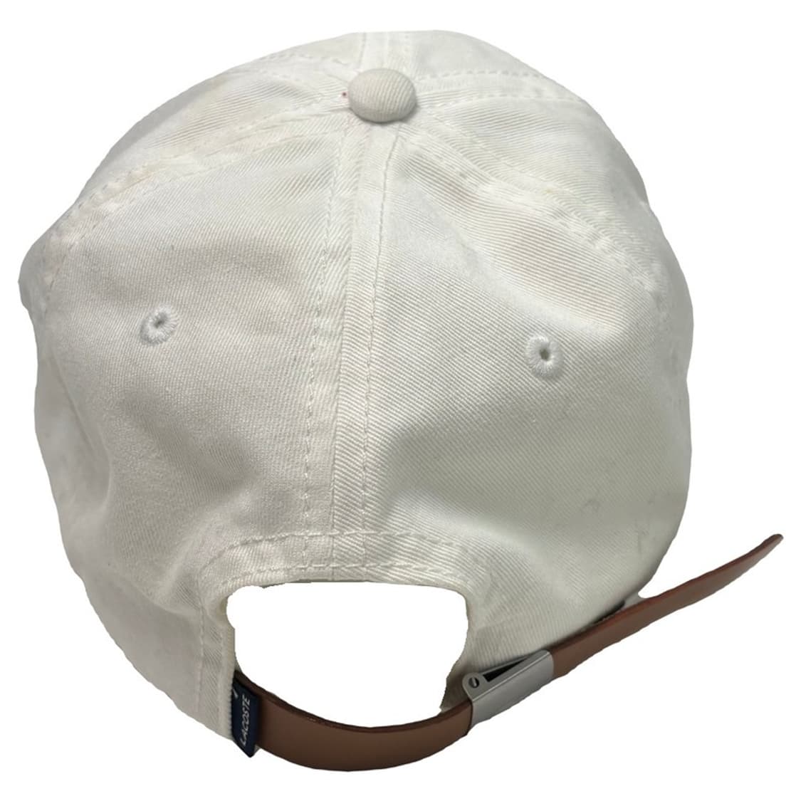 LACOSTE 빅 로고 볼캡 화이트 상품이미지10