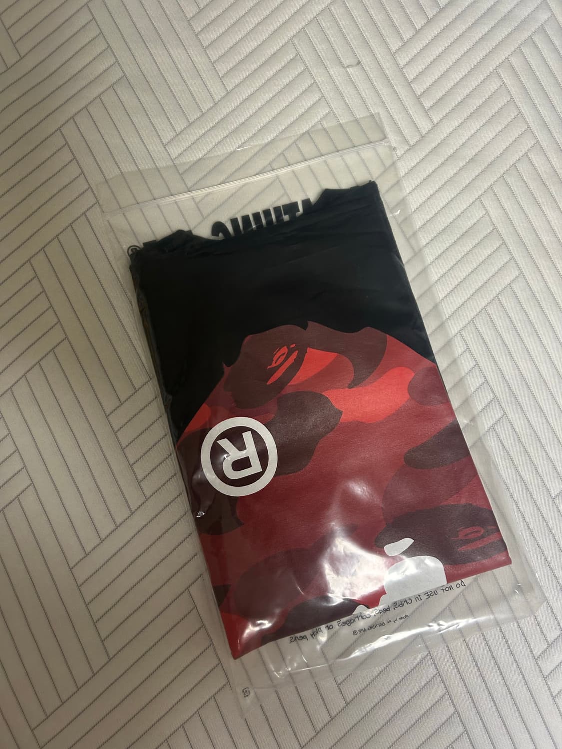 (L)베이프 빅에이프 퍼스트카모 레드 상품이미지3