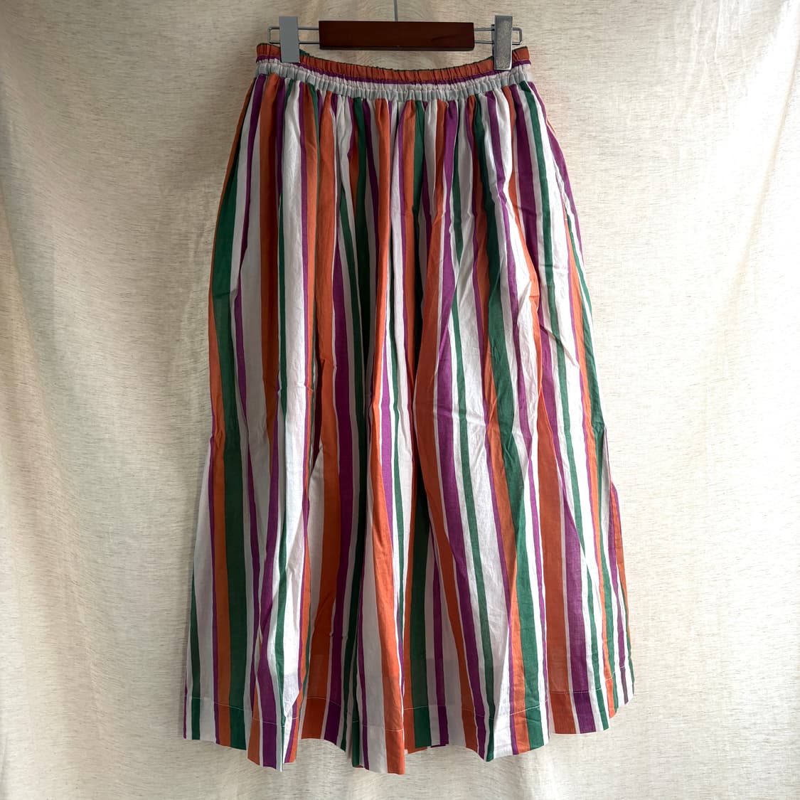 Unknown skirt 스트라이프 패턴 스커트 상품이미지1